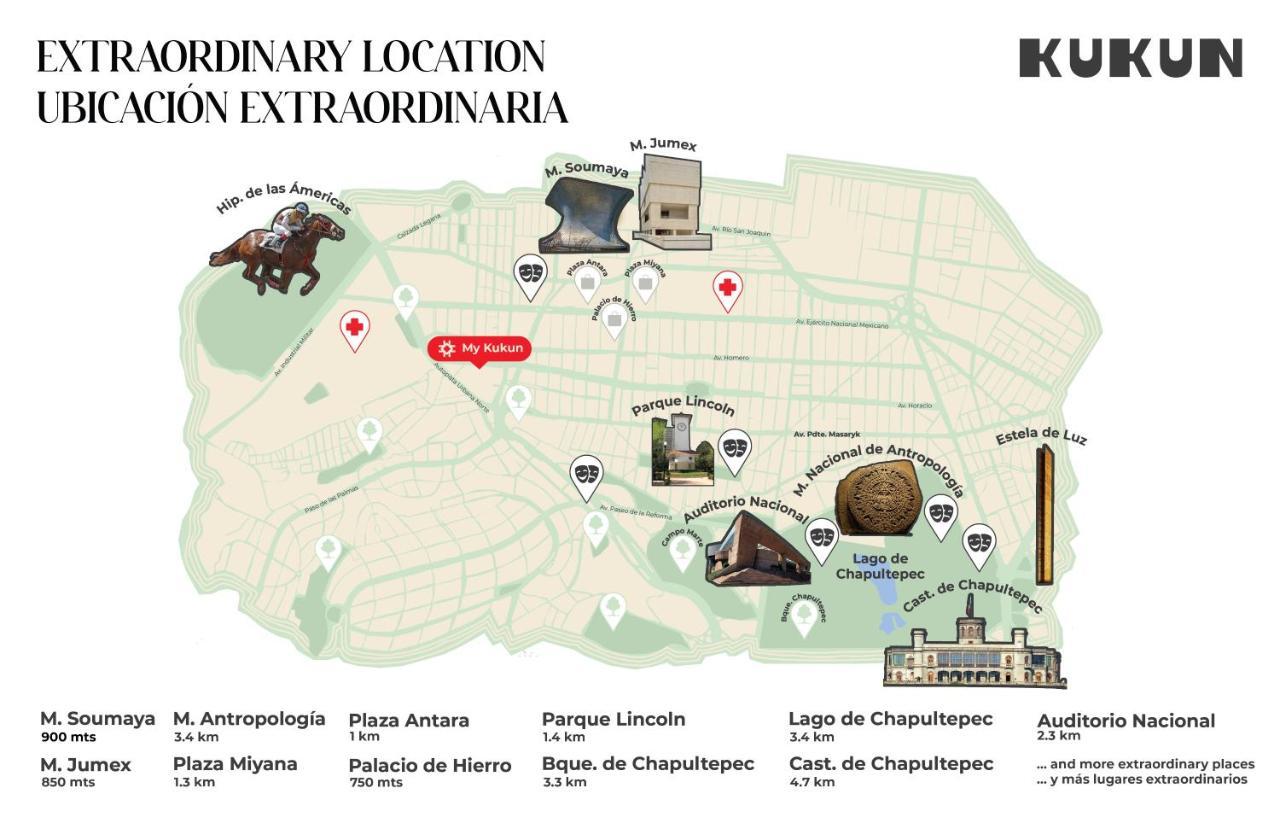 Horacio By Kukun Apartment Mexico City Ngoại thất bức ảnh